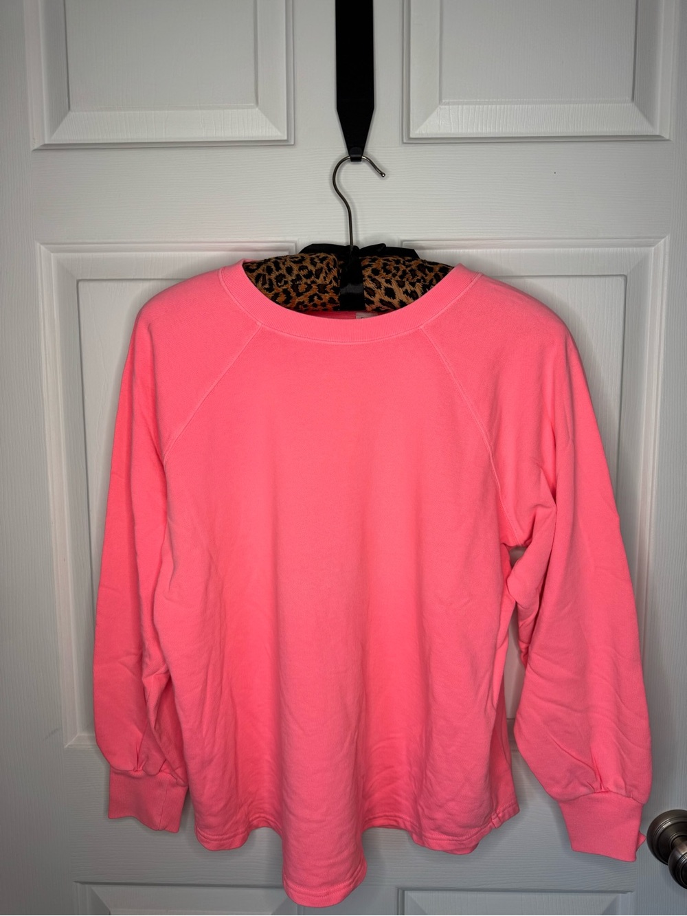 GAP Neon Pink Crewneck Sweatshirt